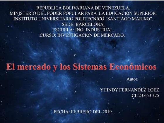Sistemas economicos