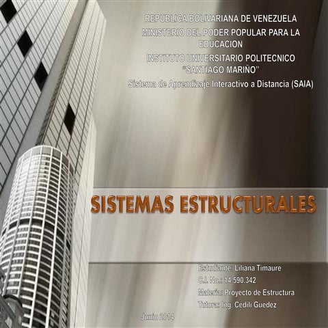 Sistemas Estructurales