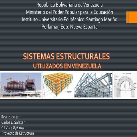 Sistemas estructurales utilizados en Venezuela