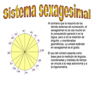 Sistema Sexagesimal David Marin Merida