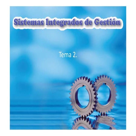 Sistema integrado de gestión | PPTX