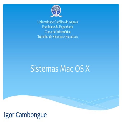 Sistemas Mac OS