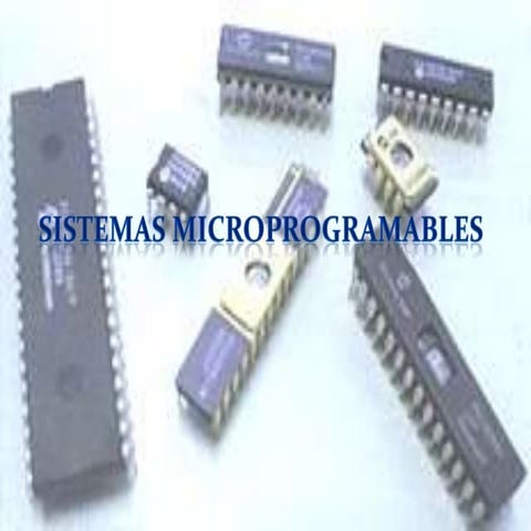 Sistemas microprogramables | PPTX