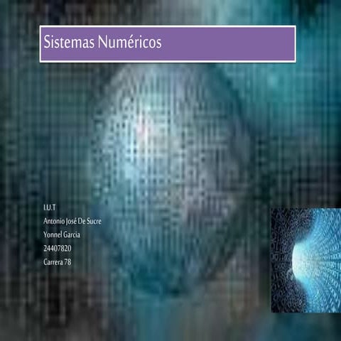 Sistemas numericos
