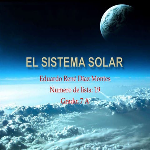Sistema solar -Eduardo 