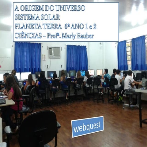 Sistema solar ciências   profª marly