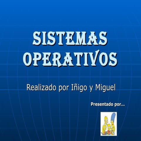 Sistemas Operativos