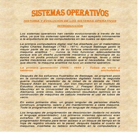 Sistemas operativos