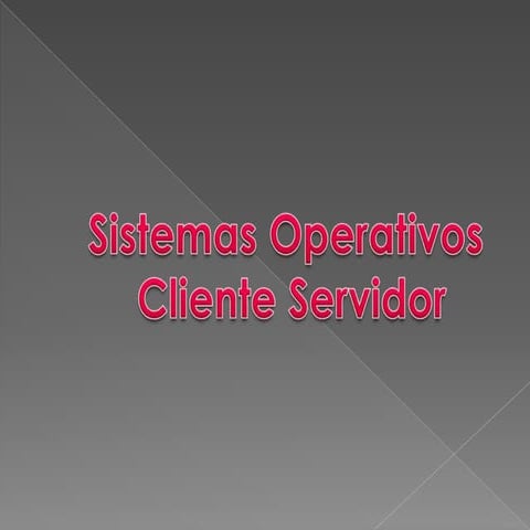 Sistemas operativos