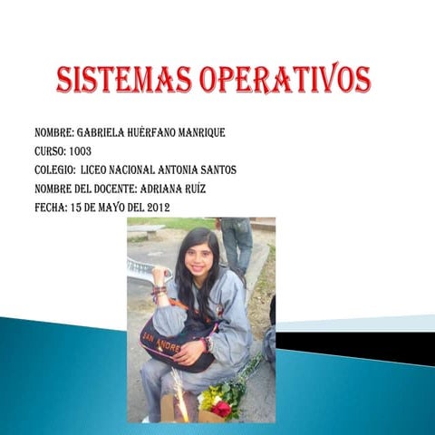 Sistemas operativos