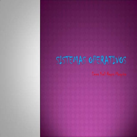 Sistemas operativos