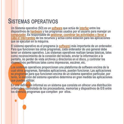 Sistemas operativos