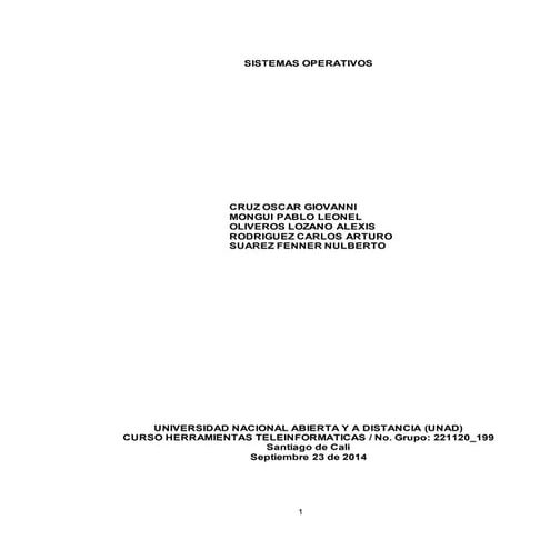Sistemas operativos