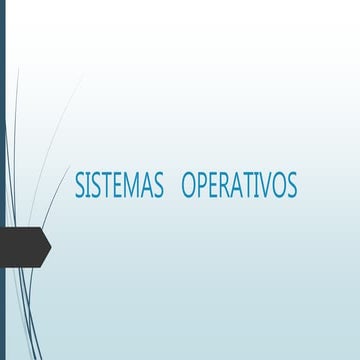 Sistemas   operativos