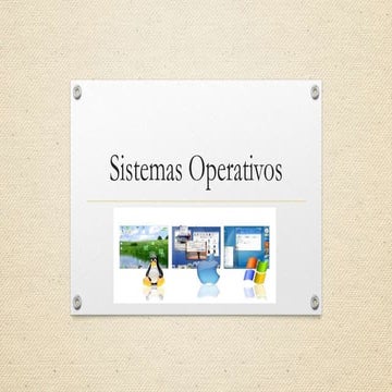 Sistemas operativos