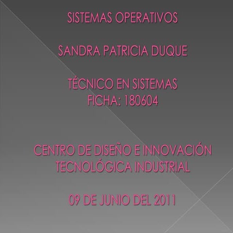 Sistemas operativos 180604 duque