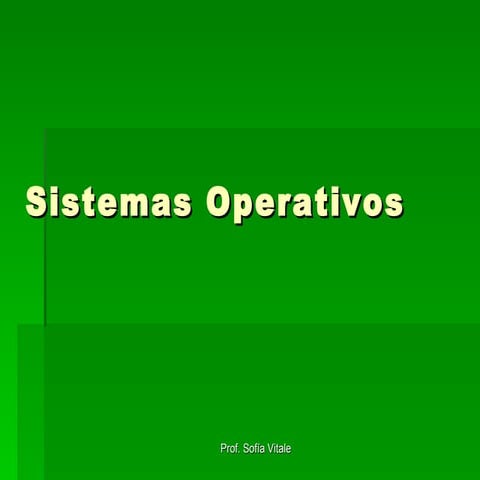 Sistemas Operativos22