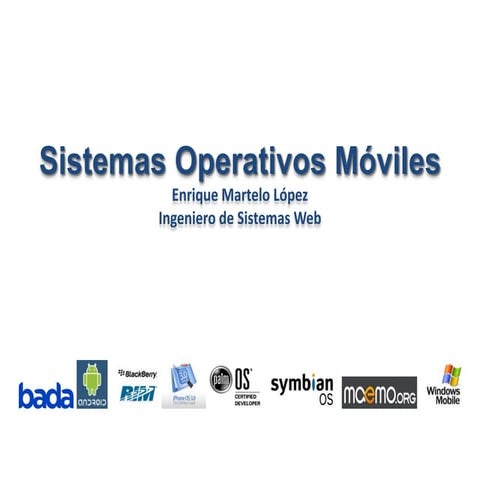 Sistemas Operativos Móviles