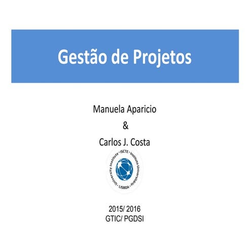 Sistemas para gestão de projetos 