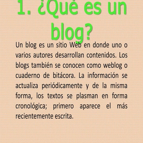 Tema bitacora o blog | PPTX