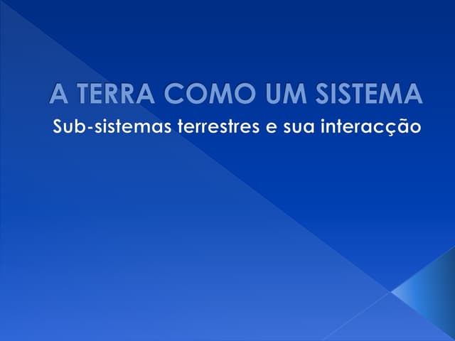 Sistema terra