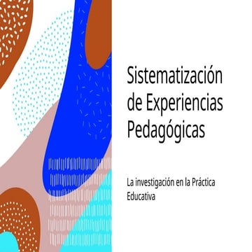 Sistematización de Experiencias Pedagógicas.pptx