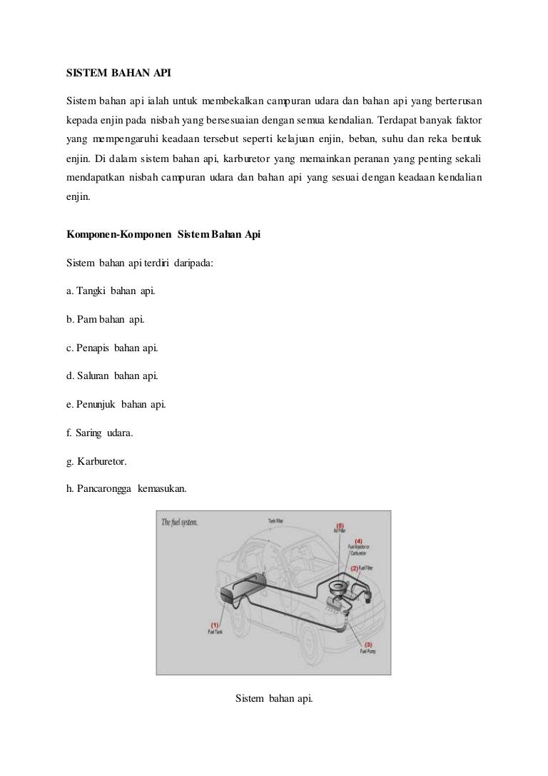 Sistem bahan api