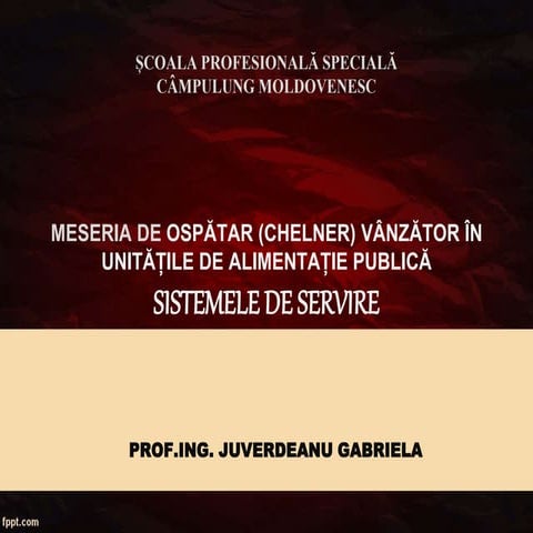 SISTEMELE DE SERVIRE.ppt