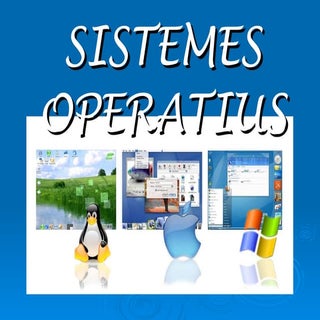 Sistemes operatius