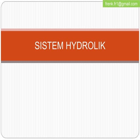 Sistem hydrolik