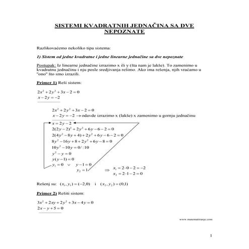Sistemi kvadratmih jednacina_sa%20dve%20nepoynate