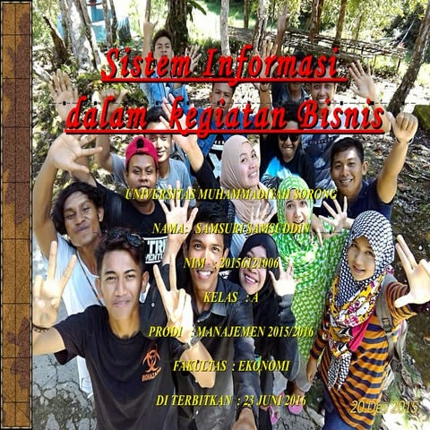 Sistem informasi dalam kegiatan bisnis