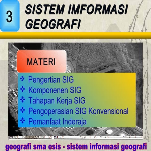 Sistem informasi geografi