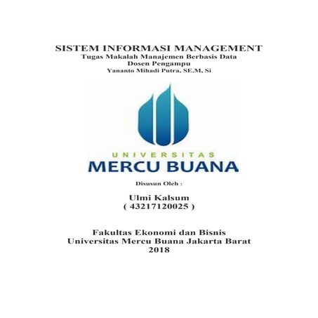 Sistem informasi management_basis_data