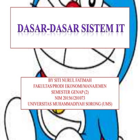 dasar-dasar sistem informasi