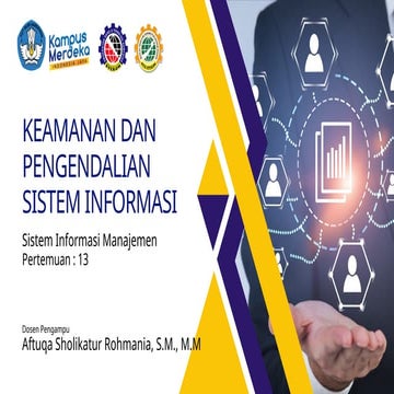 Sistem Informasi Manajemen_Pertemuan 13_Aftuqa Sholikatur Rohmania.pptx
