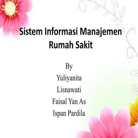 Sistem informasi manajemen rumah sakit