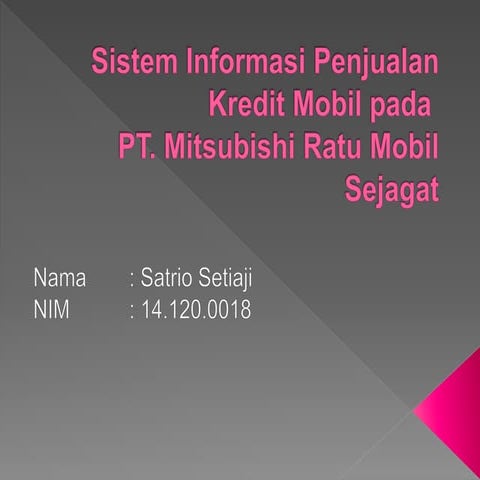 Makalah Aplikasi Rental Mobil Menggunakan Borland c++ | PDF
