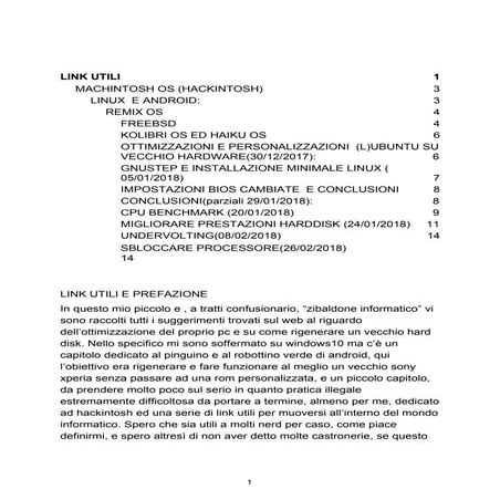 Sistemi operativi ed iso