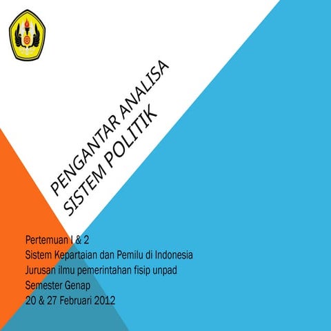 Sistem_Kepartaian_dan_Pemilu_di_Indonesi.ppt