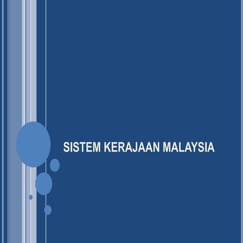 Sistem kerajaan malaysia