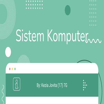 Sistem komputer (kezia 7 g)