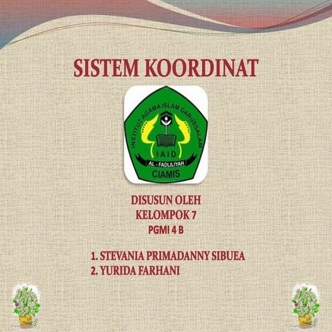 Sistem Koordinat