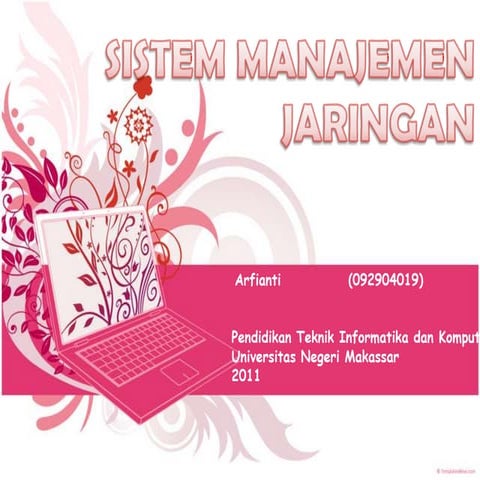 Sistem manajemen jaringan