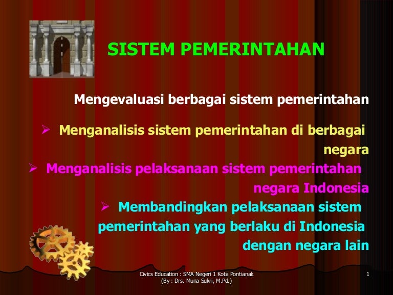 Sistem Pemerintahan Image 4
