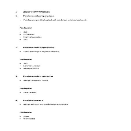 Sistem pendawaian enjin 