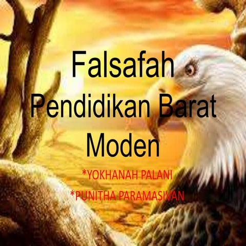 falsafah pendidikan barat moden