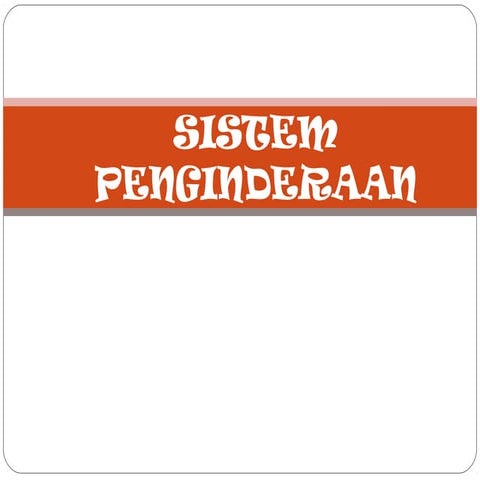 Sistem penginderaan