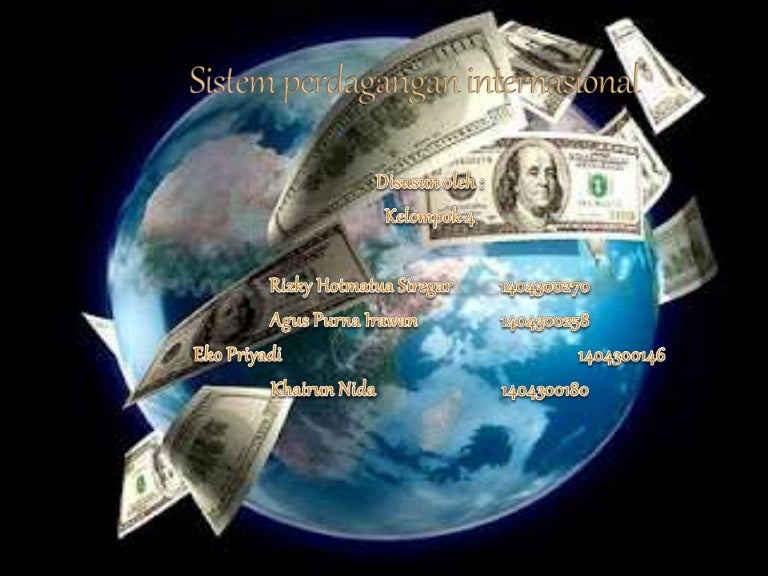 Sistem perdagangan internasional