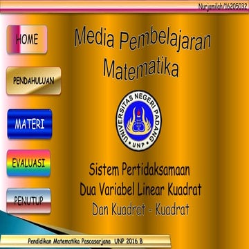 Sistem pertidaksamaan upload